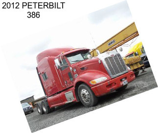 2012 PETERBILT 386