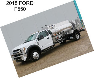 2018 FORD F550