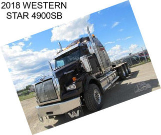 2018 WESTERN STAR 4900SB