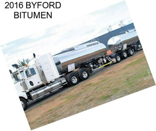 2016 BYFORD BITUMEN