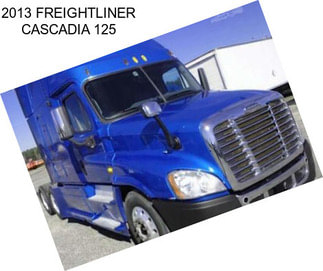 2013 FREIGHTLINER CASCADIA 125