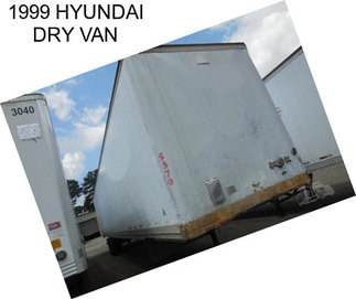 1999 HYUNDAI DRY VAN