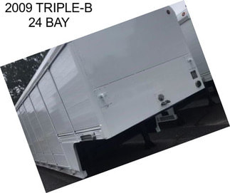 2009 TRIPLE-B 24 BAY