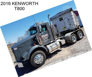 2016 KENWORTH T800