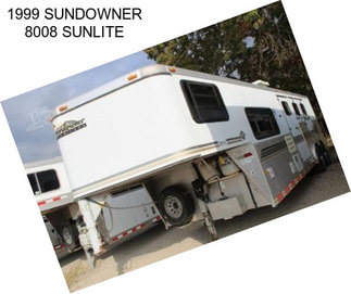 1999 SUNDOWNER 8008 SUNLITE