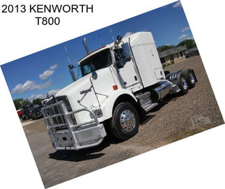 2013 KENWORTH T800