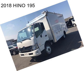 2018 HINO 195