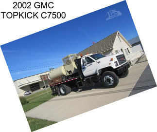 2002 GMC TOPKICK C7500