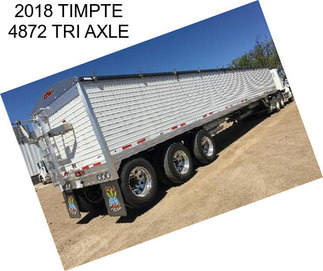 2018 TIMPTE 4872 TRI AXLE