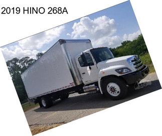 2019 HINO 268A