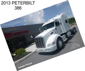 2013 PETERBILT 386