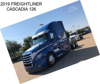 2019 FREIGHTLINER CASCADIA 126