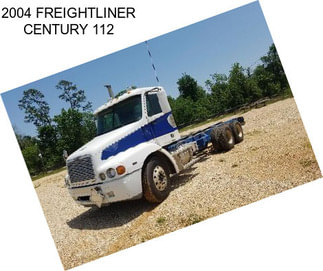 2004 FREIGHTLINER CENTURY 112