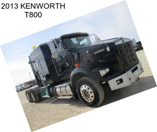 2013 KENWORTH T800