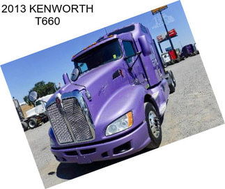 2013 KENWORTH T660