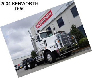 2004 KENWORTH T650