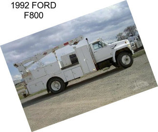 1992 FORD F800