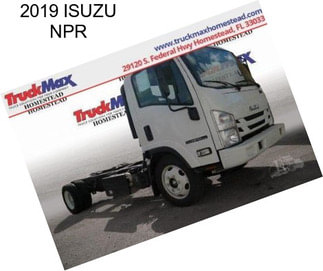 2019 ISUZU NPR