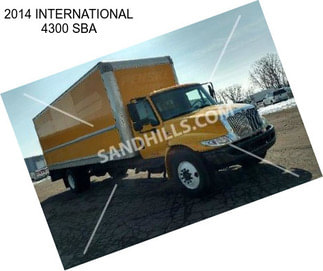 2014 INTERNATIONAL 4300 SBA