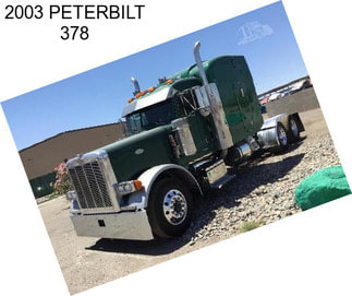 2003 PETERBILT 378