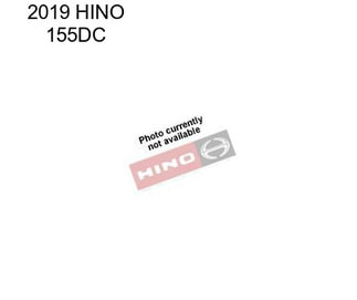 2019 HINO 155DC