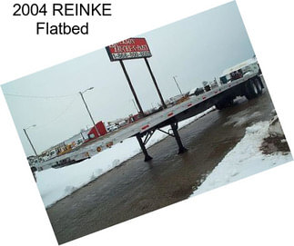 2004 REINKE Flatbed