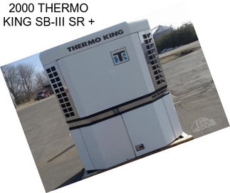 2000 THERMO KING SB-III SR +