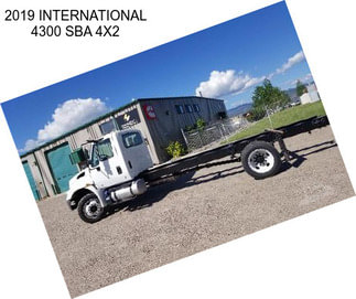 2019 INTERNATIONAL 4300 SBA 4X2