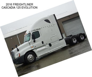 2016 FREIGHTLINER CASCADIA 125 EVOLUTION