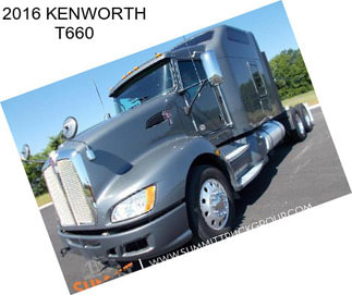 2016 KENWORTH T660