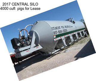 2017 CENTRAL SILO 4000 cuft  pigs for Lease