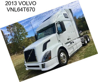 2013 VOLVO VNL64T670