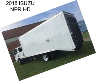 2018 ISUZU NPR HD