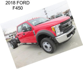 2018 FORD F450