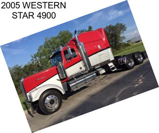 2005 WESTERN STAR 4900