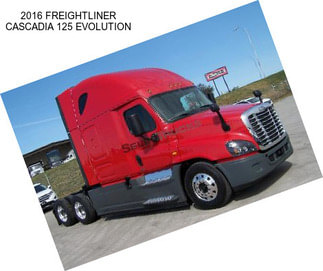 2016 FREIGHTLINER CASCADIA 125 EVOLUTION