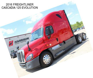 2016 FREIGHTLINER CASCADIA 125 EVOLUTION