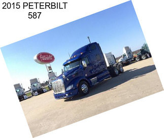 2015 PETERBILT 587