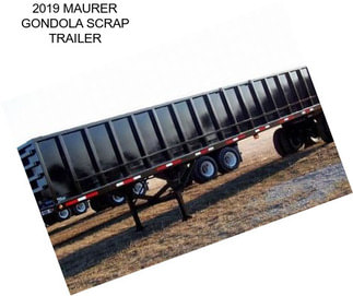 2019 MAURER GONDOLA SCRAP TRAILER