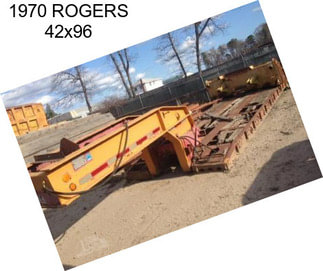 1970 ROGERS 42x96