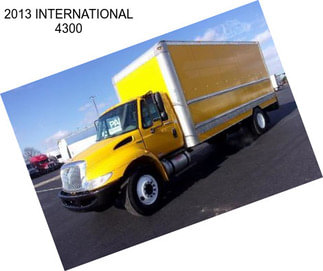 2013 INTERNATIONAL 4300