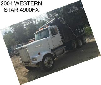 2004 WESTERN STAR 4900FX