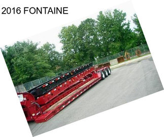 2016 FONTAINE