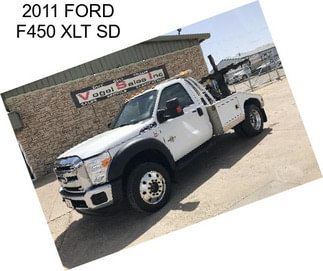 2011 FORD F450 XLT SD