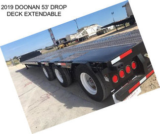 2019 DOONAN 53\' DROP DECK EXTENDABLE