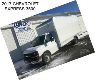 2017 CHEVROLET EXPRESS 3500