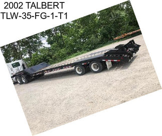 2002 TALBERT TLW-35-FG-1-T1