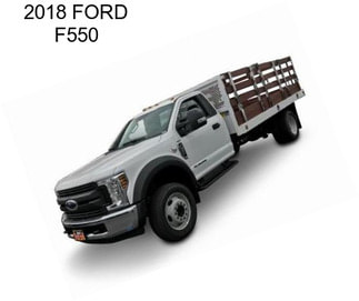 2018 FORD F550