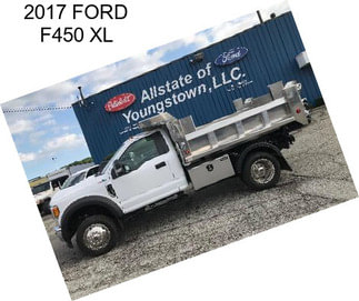 2017 FORD F450 XL