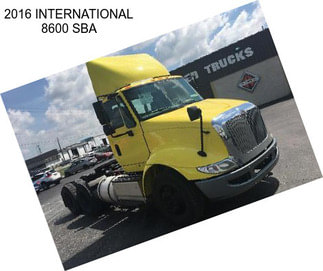 2016 INTERNATIONAL 8600 SBA